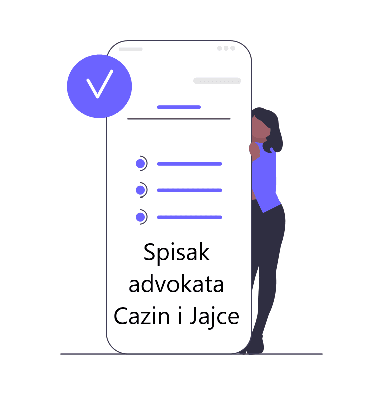 Spisak advokata Cazin i Jajce