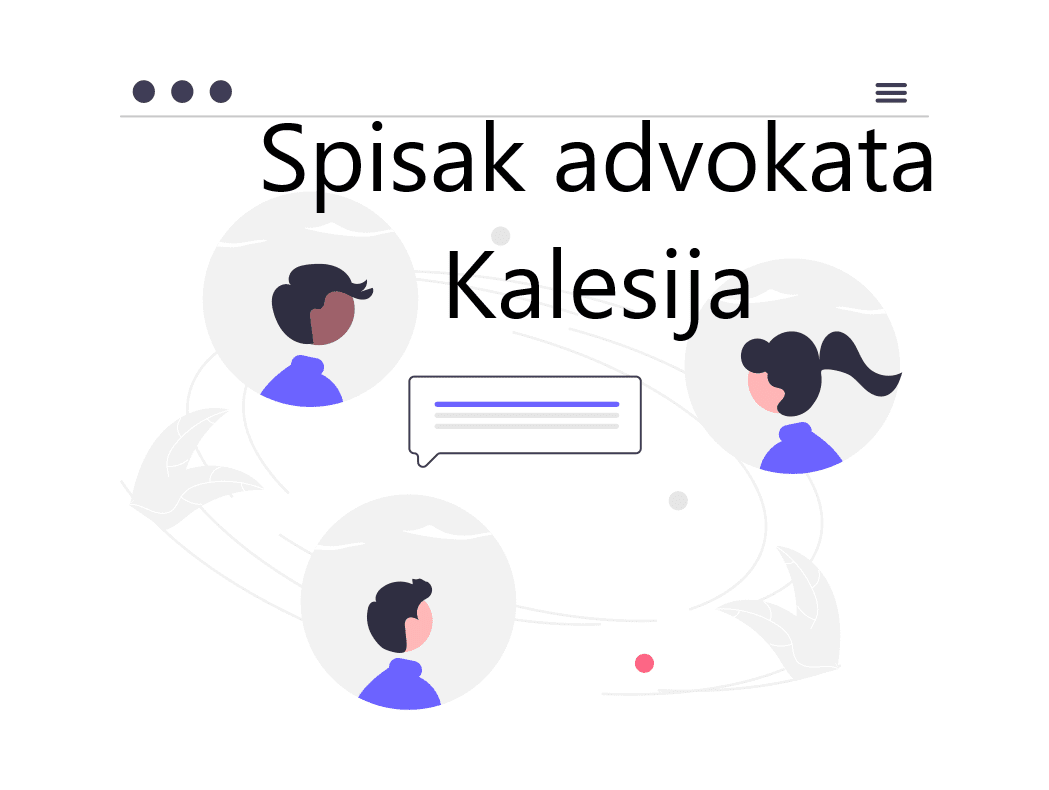 Spisak advokata Kalesija