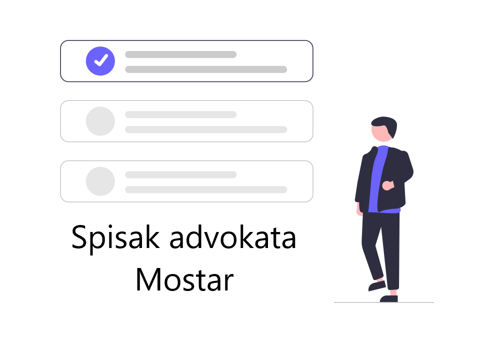 Spisak advokata Mostar