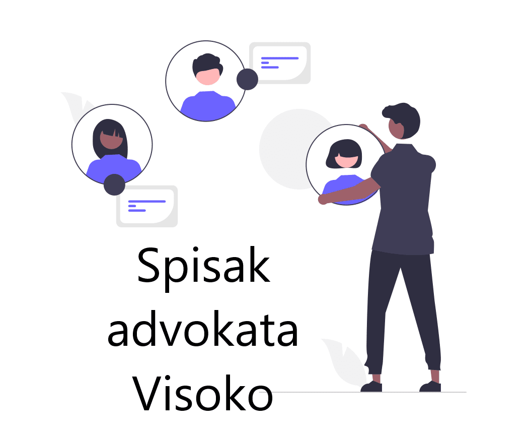 Spisak advokata Visoko