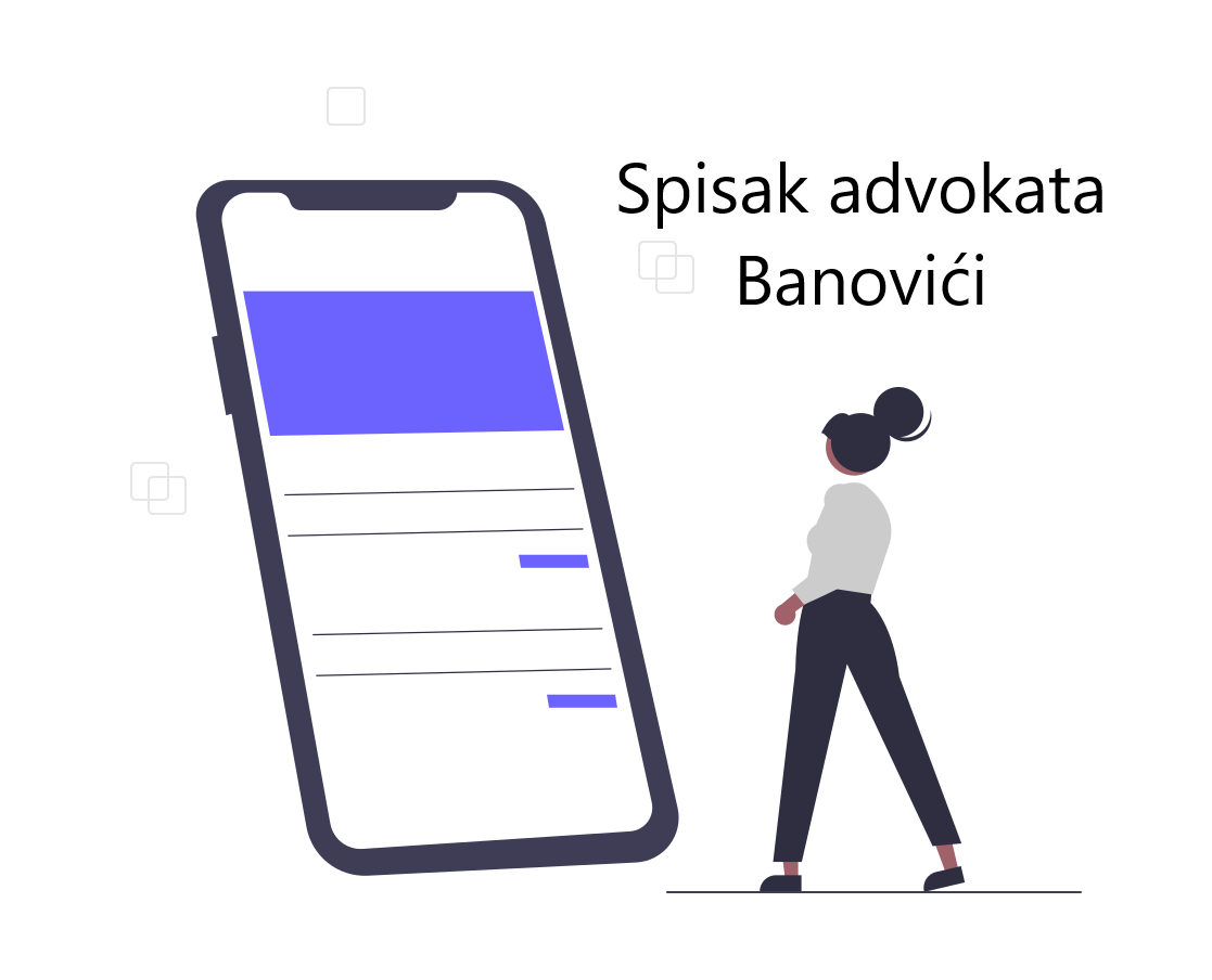 Spisak advokata Banovići