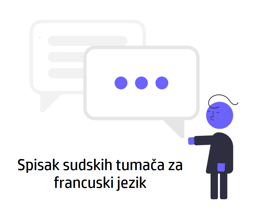 Sudski tumači za francuski jezik