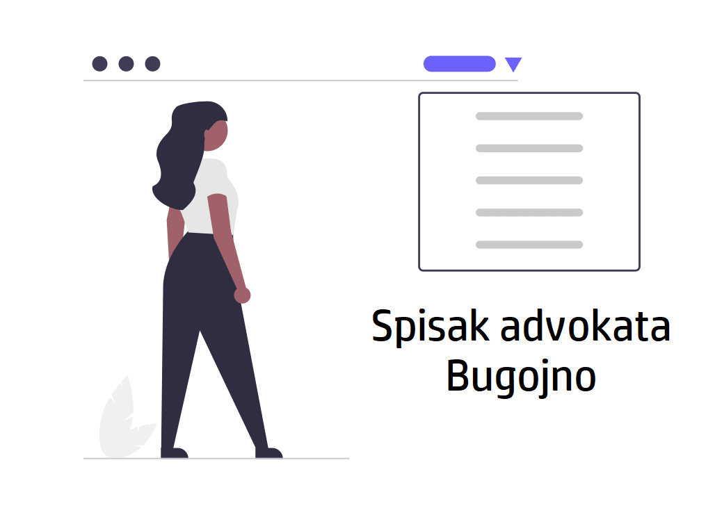 Spisak advokata Bugojno